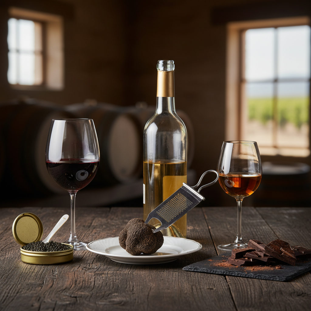 Unconventional Pairings: Combining Great Spanish Wines with Caviar, Black Truffle, or Artisanal Choc