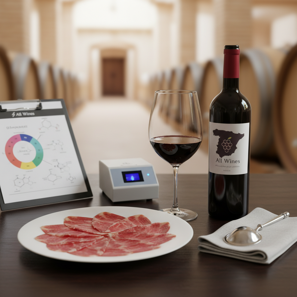Jamón Ibérico de Bellota and Wine: The Perfect Pairing According to Sommelier Science
