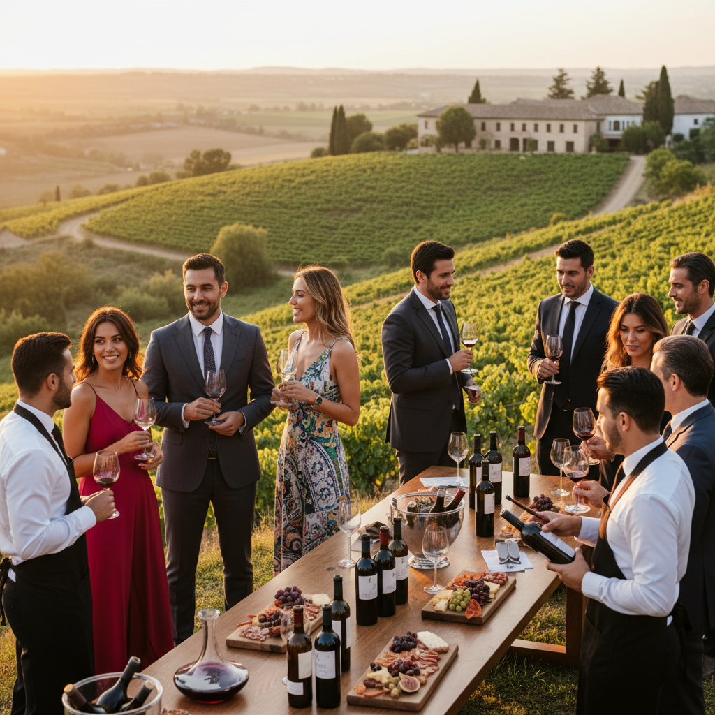 The Art of High-End Connection: Luxury Networking and Wine Tastings in Spain