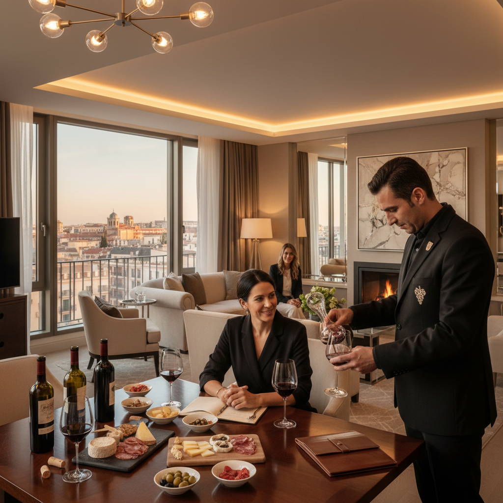 The Art of Exclusivity: Personalized Wine Tastings in 5-Star Hotels