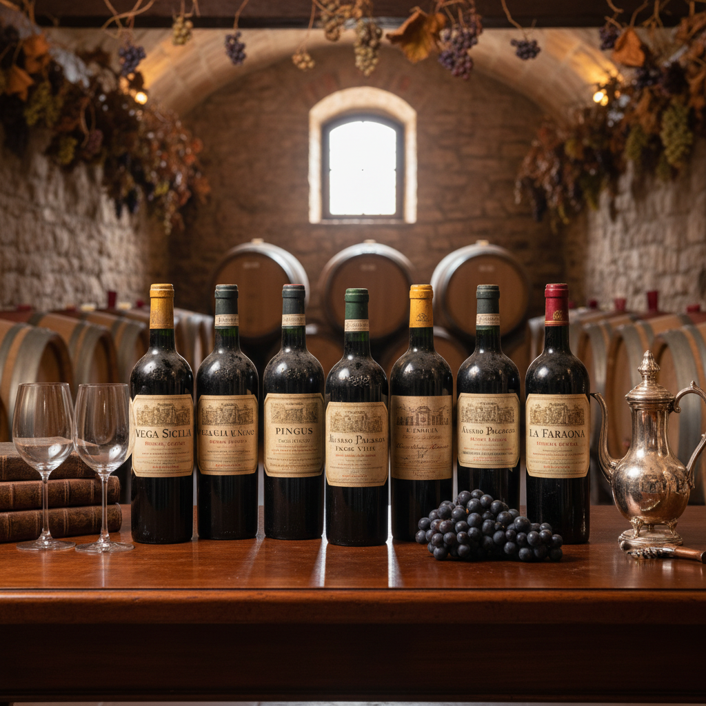 The Liquid Gold of Iberia: Exploring the Most Expensive Spanish Wines in the World
