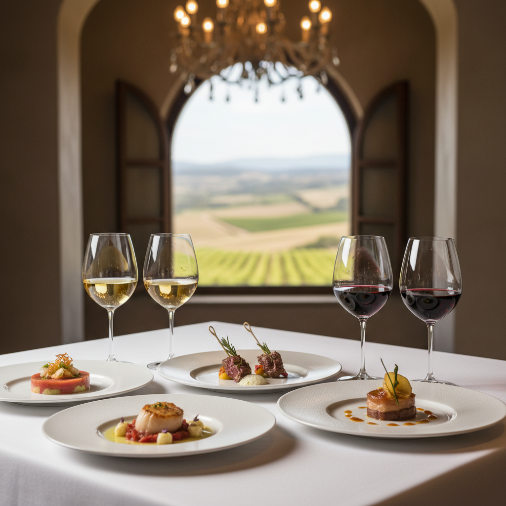 The Art of Food and Wine Pairing in Spanish Haute Cuisine