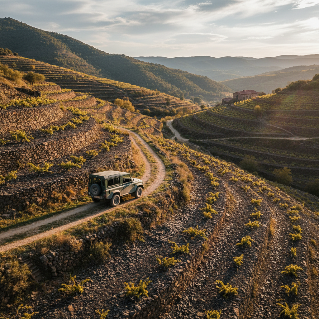 Heroic Viticulture in Priorat: 4x4 Excursion and Cult Licorella Wines