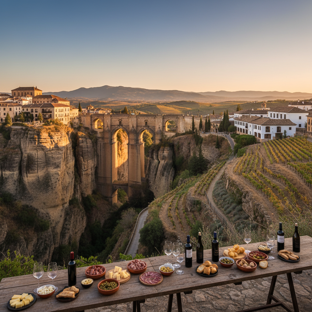 Ronda Monumental & Wine Tasting: Architecture, Legends and Andalusian Pairing