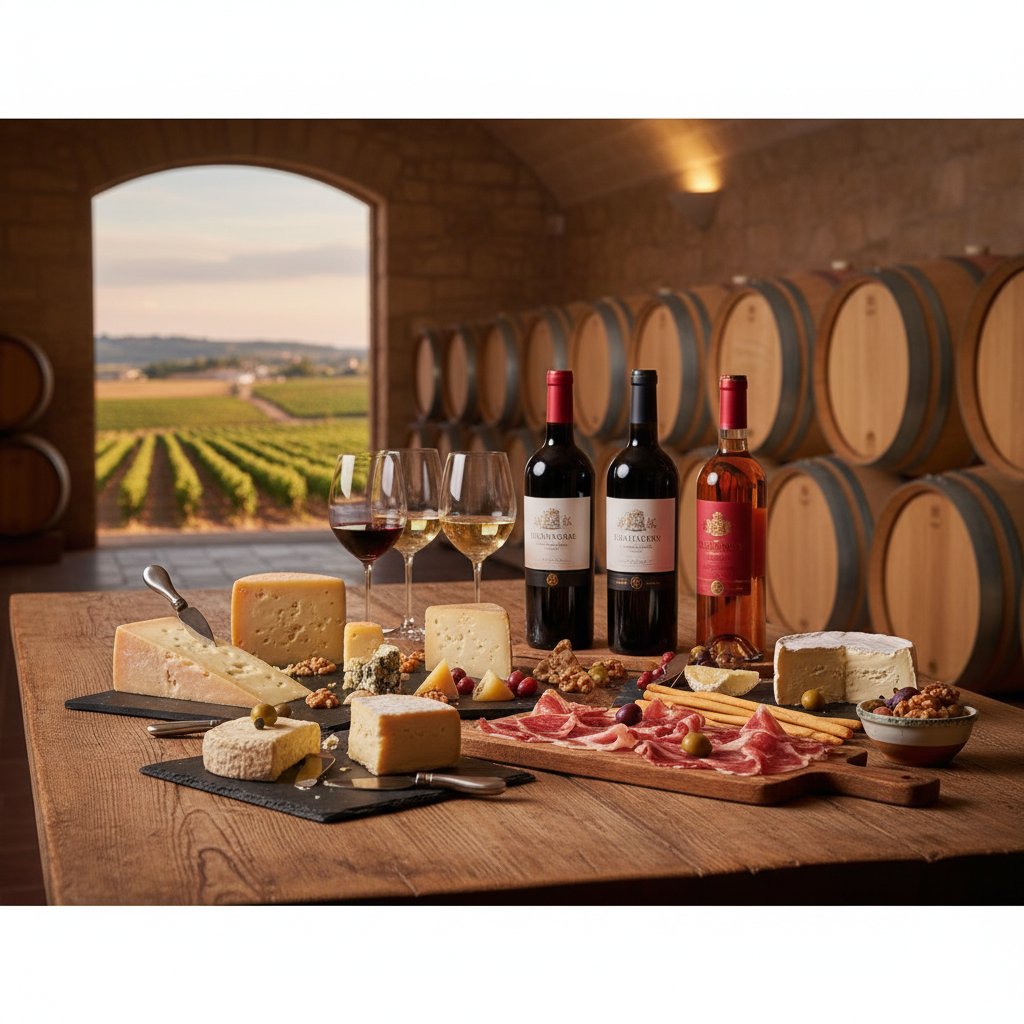 Interactive Pairing: Premium Wines, Cheeses and Iberian Ham