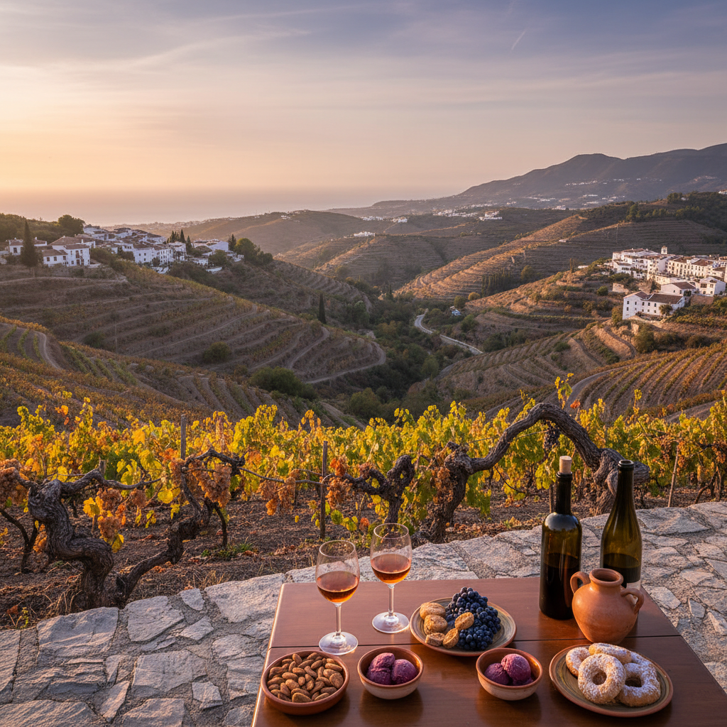 Malaga in a Sorbet: Sweet Wine Tasting and Tradition in the Axarquia region